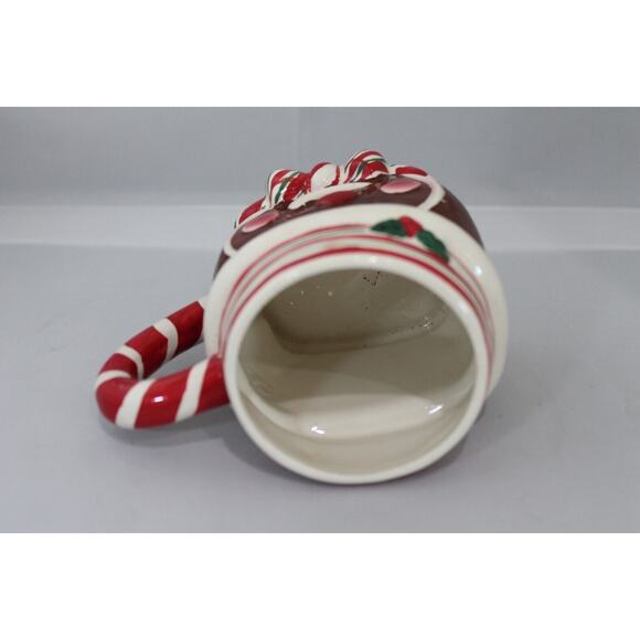 Vintage TIEN HSING INT'L Used Ceramic Marked Gingerbread Man Cup 1990's RARE - Picture 3 of 6